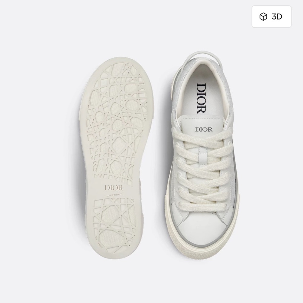 Dior B33 Spin Sneakers - White and Gray